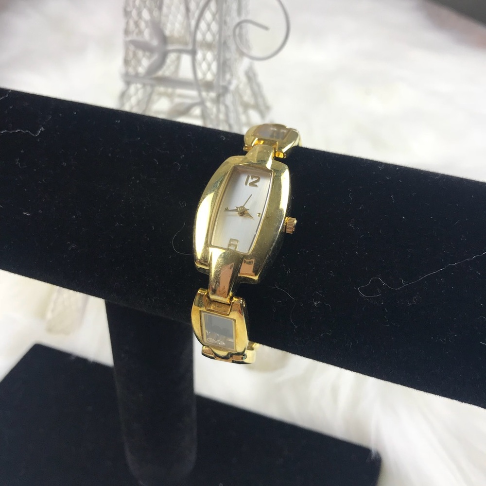 GOLD TONE ALLUDE WOMENS WATCH